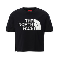 material Girl short-sleeved t-shirts The North Face EASY CROPPED TEE Black