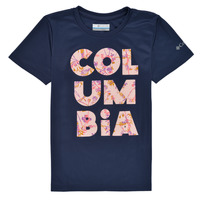 material Girl short-sleeved t-shirts Columbia PETIT POND GRAPHIC Marine