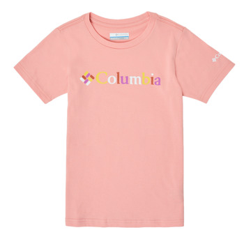 material Girl short-sleeved t-shirts Columbia SWEET PINES GRAPHIC Pink