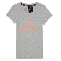 material Girl short-sleeved t-shirts adidas Performance JG A MHE TEE White