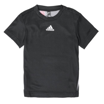 Clothing Boy short-sleeved t-shirts adidas Performance B A.R. TEE Black