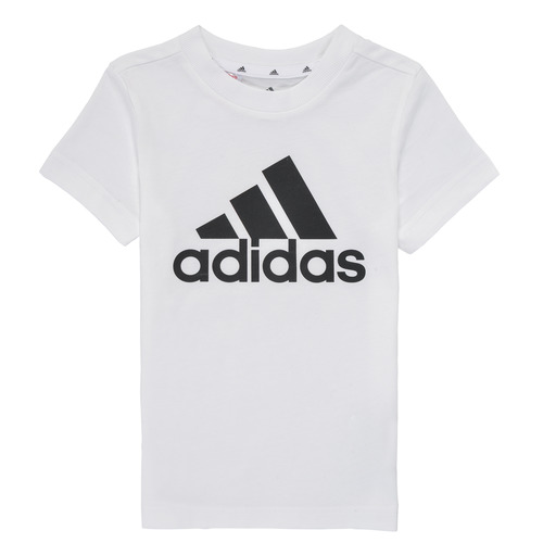 Adidas Sportswear B BL T White - Free delivery | Spartoo NET ! - Clothing  short-sleeved t-shirts Child