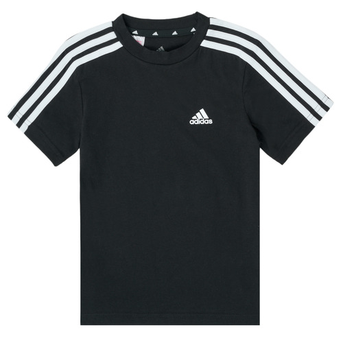 Clothing Boy short-sleeved t-shirts adidas Performance B 3S T Black