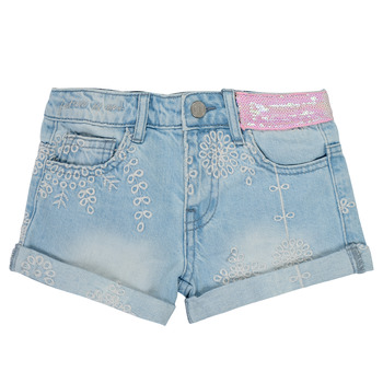Clothing Girl Shorts / Bermudas Desigual 21SGDD05-5010 Blue