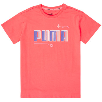 material Girl short-sleeved t-shirts Puma ALPHA TEE Pink