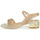 Shoes Women Sandals Perlato 11817-CAM-FREJE-STONE Beige / Gold