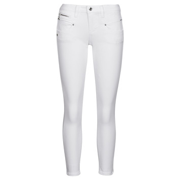 material Women 5-pocket trousers Freeman T.Porter ALEXA CROPPED S-SDM White