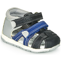 Shoes Boy Sandals Chicco GABRIEL Blue / Grey