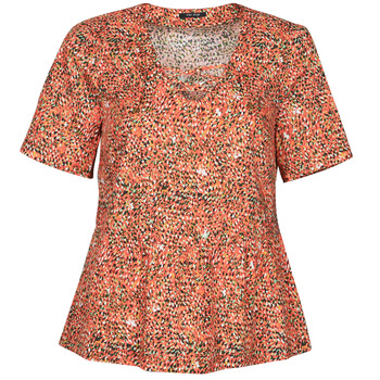 material Women Blouses One Step CARA Red / Multicolour