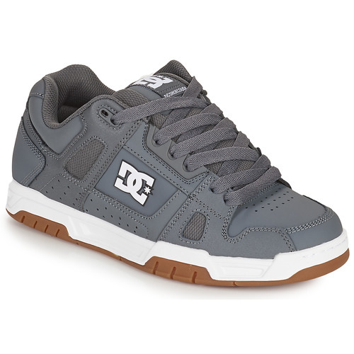 Onze onderneming Bijzettafeltje Gezicht omhoog DC Shoes STAG Grey / Gum - Free delivery | Spartoo NET ! - Shoes Skate shoes  Men USD/$92.50