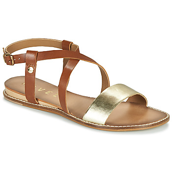 Shoes Women Sandals Ravel ASPEN Gold / Camel