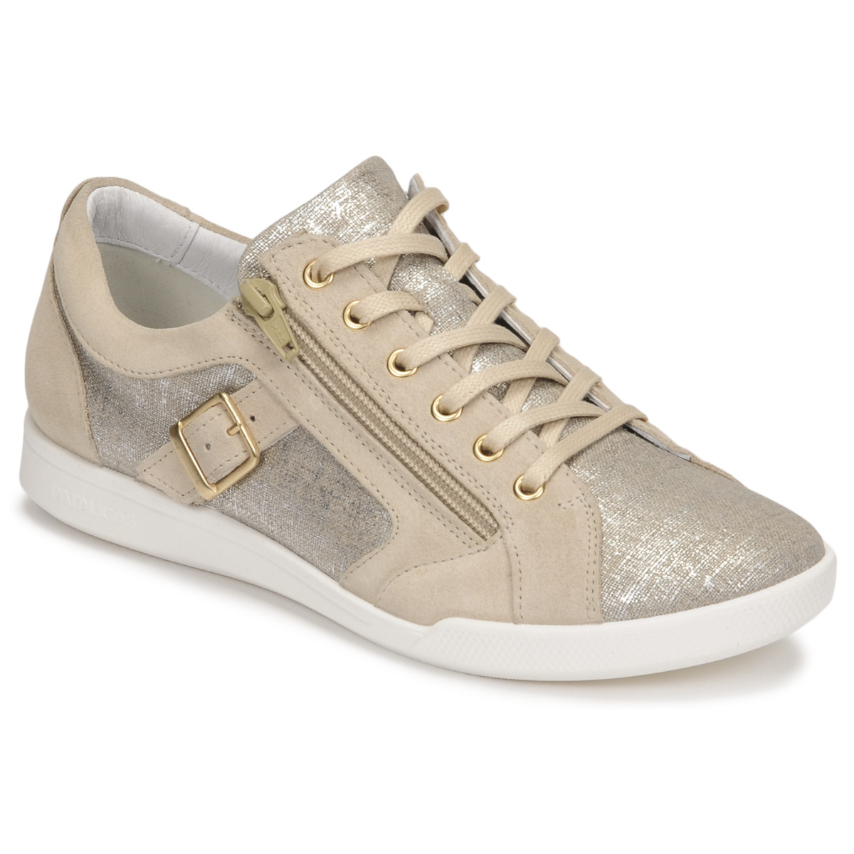 Shoes Women Low top trainers Pataugas PAULINE/T F2G Beige / Gold