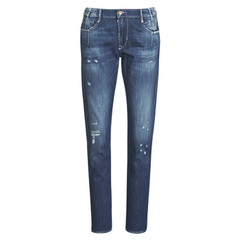 material Women Boyfriend jeans Le Temps des Cerises 200/43 LIOR Blue