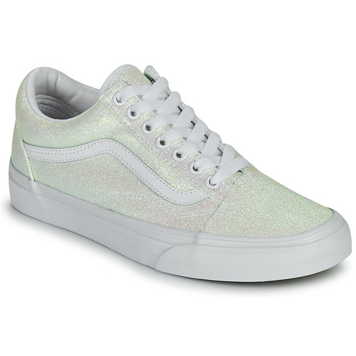 VANS Old Skool Glitter white shoes for women