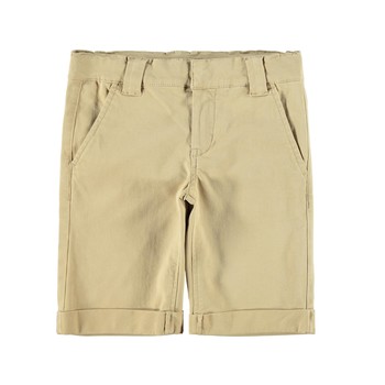 material Boy Shorts / Bermudas Name it NKMSOFUS CHINO Beige