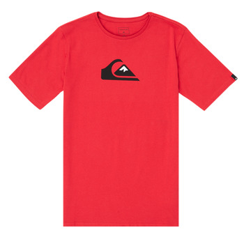material Boy short-sleeved t-shirts Quiksilver COMP LOGO Red