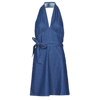 material Women Short Dresses Molly Bracken EL902P21 Blue