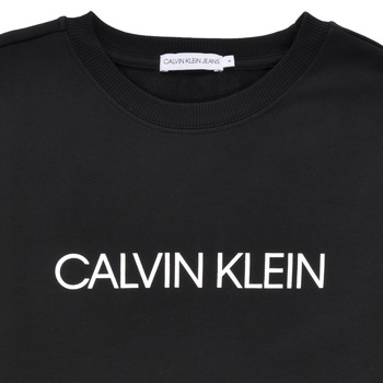 Calvin Klein Jeans INSTITUTIONAL LOGO SWEATSHIRT Black