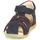 Shoes Children Sandals Kickers BIGBAZAR-2 Beige / Yellow / Marine