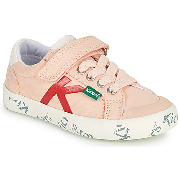 Shoes Girl Low top trainers Kickers GODY Pink