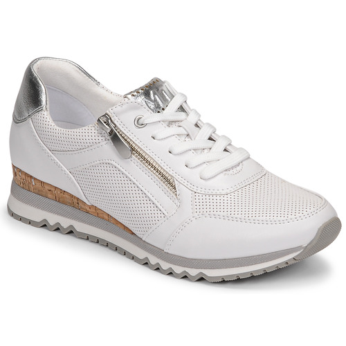 Shoes Women Low top trainers Marco Tozzi BELLA White