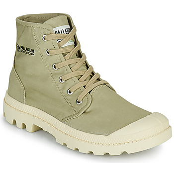 Shoes Mid boots Palladium PAMPA HI ORGANIC II Green
