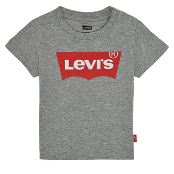 Clothing Boy short-sleeved t-shirts Levi's BATWING TEE SS Grey