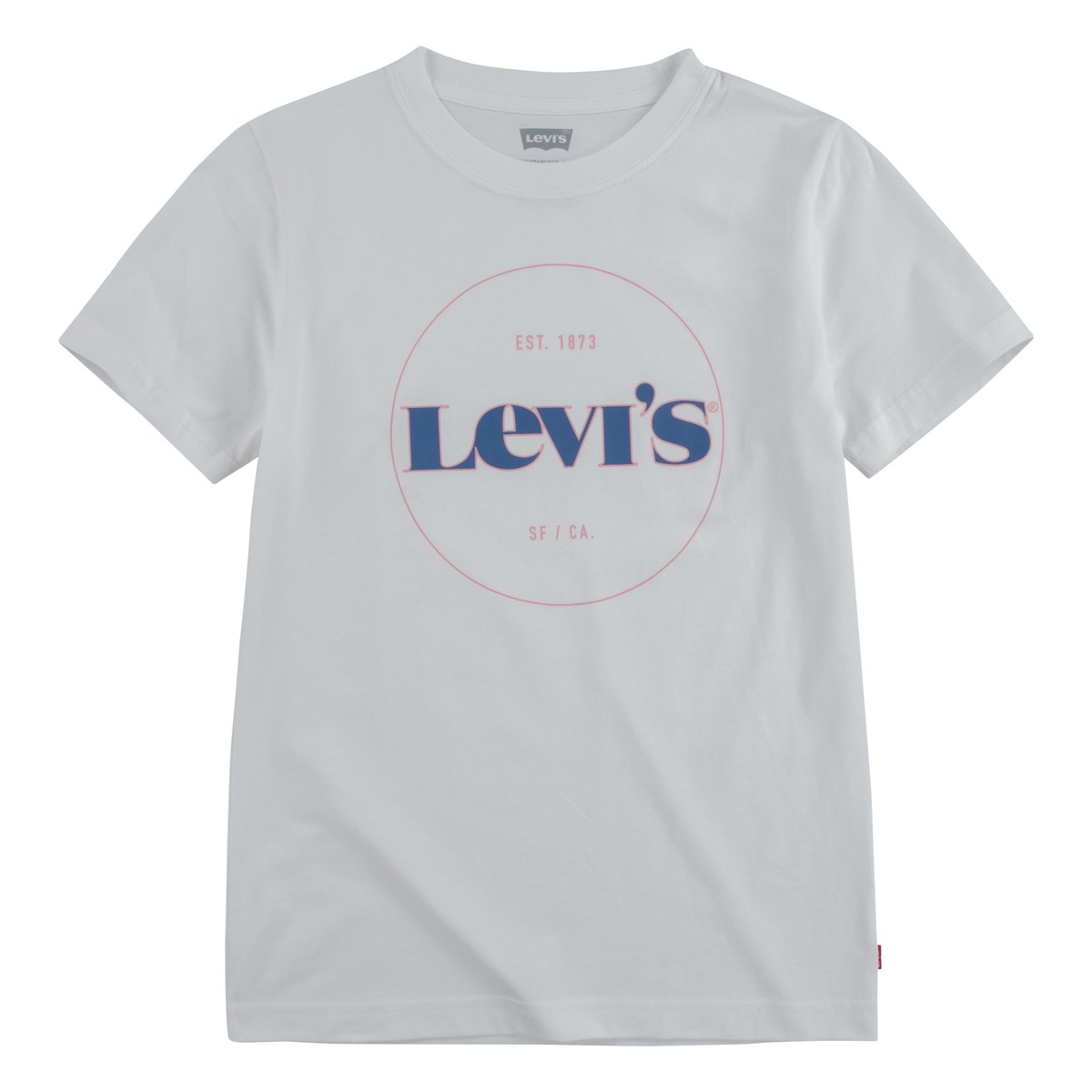 Clothing Boy short-sleeved t-shirts Levi's 9ED415-001 White