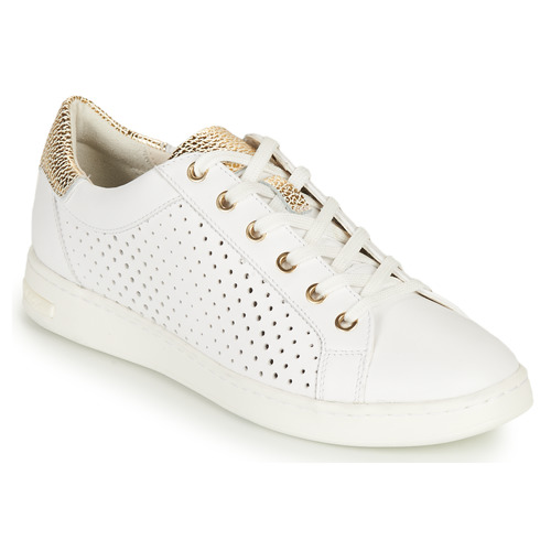 clarity Excuse me Write out Geox D JAYSEN B White / Gold - Free delivery | Spartoo NET ! - Shoes Low  top trainers Women USD/$106.50