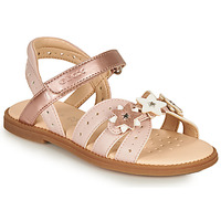 Shoes Girl Sandals Geox SANDAL KARLY GIRL Pink