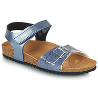 Shoes Girl Sandals Geox ADRIEL GIRL Blue