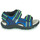 Shoes Boy Sports sandals Geox JR SANDAL STRADA Blue / Green