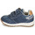Shoes Boy Low top trainers Geox ALBEN BOY Blue / Brown