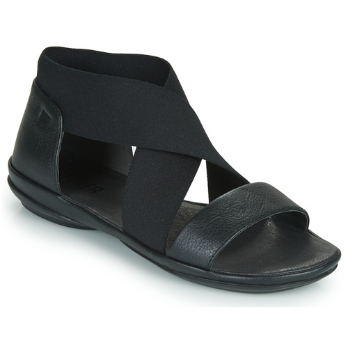 Wig achterstalligheid Stijgen Camper RIGHT NINA Black - Free delivery | Spartoo NET ! - Shoes Sandals  Women USD/$96.80