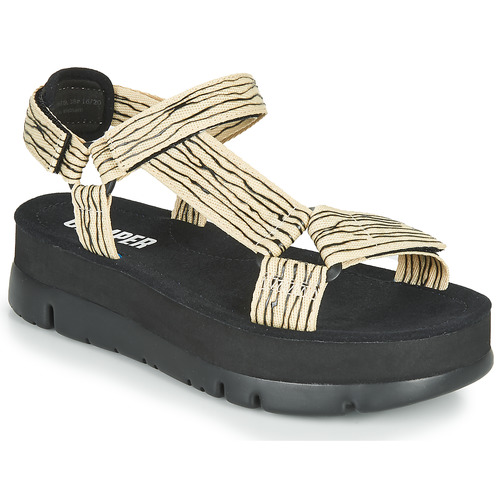 Verschrikking plakboek uitstulping Camper ORUGA UP Black / Beige - Free delivery | Spartoo NET ! - Shoes  Sandals Women USD/$101.60