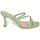 Shoes Women Mules Moony Mood OBIUTI Green / Almond