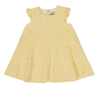 material Girl Short Dresses Petit Bateau MERINGUE Yellow