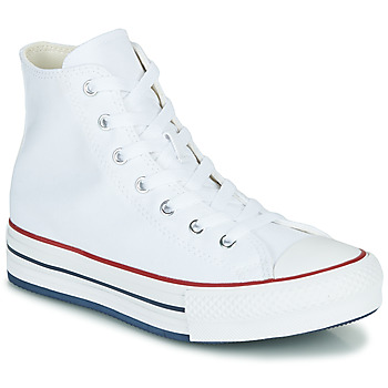Shoes Girl High top trainers Converse CHUCK TAYLOR ALL STAR EVA LIFT CANVAS COLOR HI White