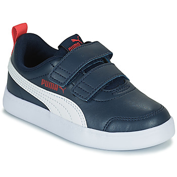 Shoes Boy Low top trainers Puma COURTFLEX PS Black