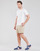 Clothing Men short-sleeved t-shirts Polo Ralph Lauren T-SHIRT AJUSTE COL ROND EN PIMA COTON LOGO PONY PLAYER MULTICOLO White