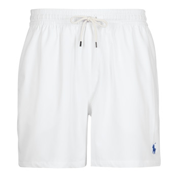 material Men Trunks / Swim shorts Polo Ralph Lauren MAILLOT SHORT DE BAIN EN NYLON RECYCLE, CORDON DE SERRAGE ET POC White