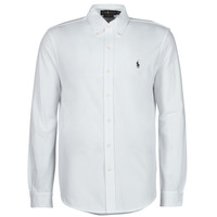 Clothing Men long-sleeved shirts Polo Ralph Lauren COPOLO White