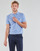 Clothing Men short-sleeved polo shirts Polo Ralph Lauren POLO AJUSTE DROIT EN COTON BASIC MESH LOGO PONY PLAYER Blue