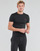 Clothing Men short-sleeved t-shirts Polo Ralph Lauren T-SHIRT AJUSTE COL ROND EN COTON LOGO PONY PLAYER Black