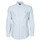 Clothing Men long-sleeved shirts Polo Ralph Lauren CHEMISE AJUSTEE EN OXFORD COL BOUTONNE  LOGO PONY PLAYER MULTICO Blue / White
