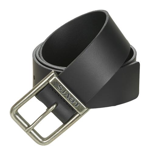 Levi's ALDERPOINT Black - Free delivery | Spartoo NET ! - Clothes  accessories Belts Men