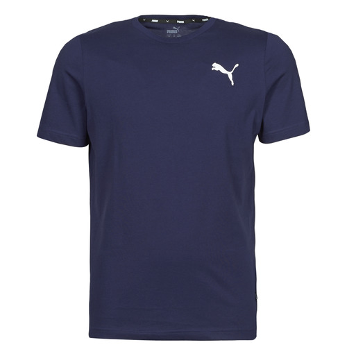 Clothing Men short-sleeved t-shirts Puma ESS TEE Marine