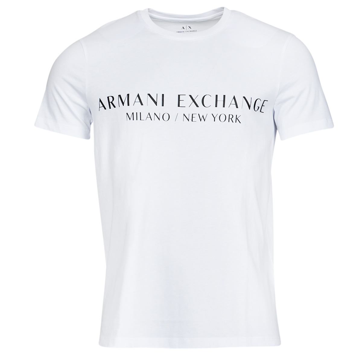 Clothing Men short-sleeved t-shirts Armani Exchange 8NZT72-Z8H4Z White
