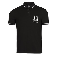 material Men short-sleeved polo shirts Armani Exchange 8NZFPA-Z8M5Z Black