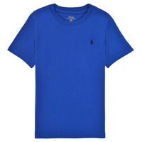 material Boy short-sleeved t-shirts Polo Ralph Lauren ELIVA Blue / Sapphire